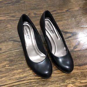 Black Closed Toe High Heels